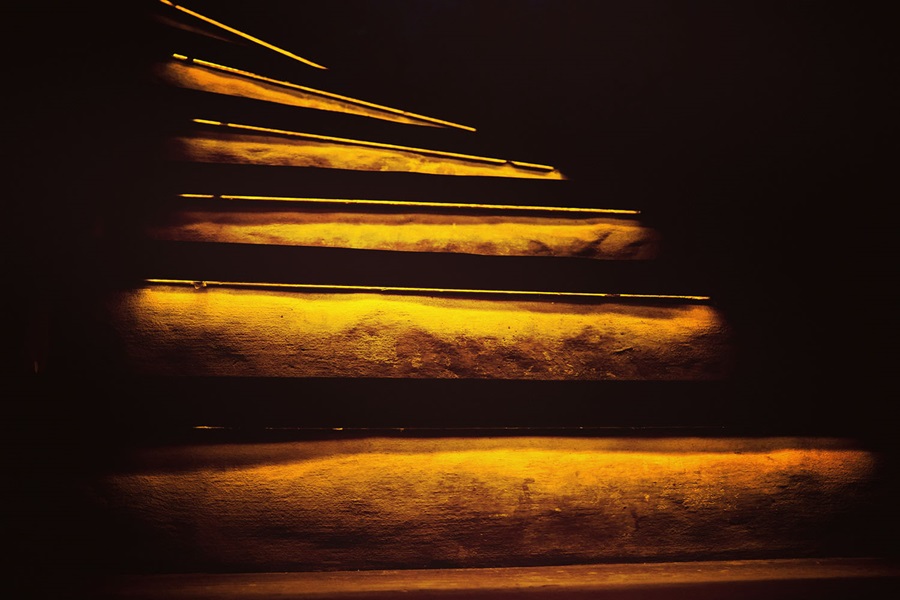 Escalera dorada