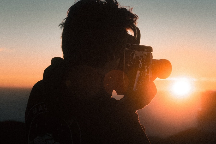 documentary maker sunset