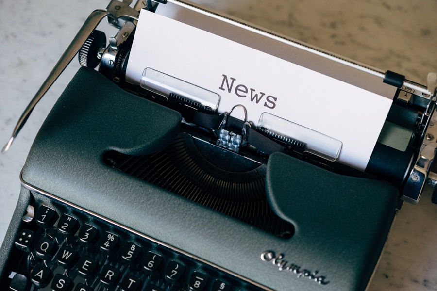 news typewriter